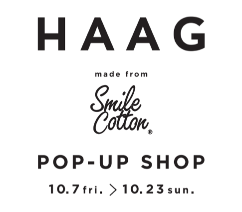 HAAG POP-UP SHOP at KICHIJOJI